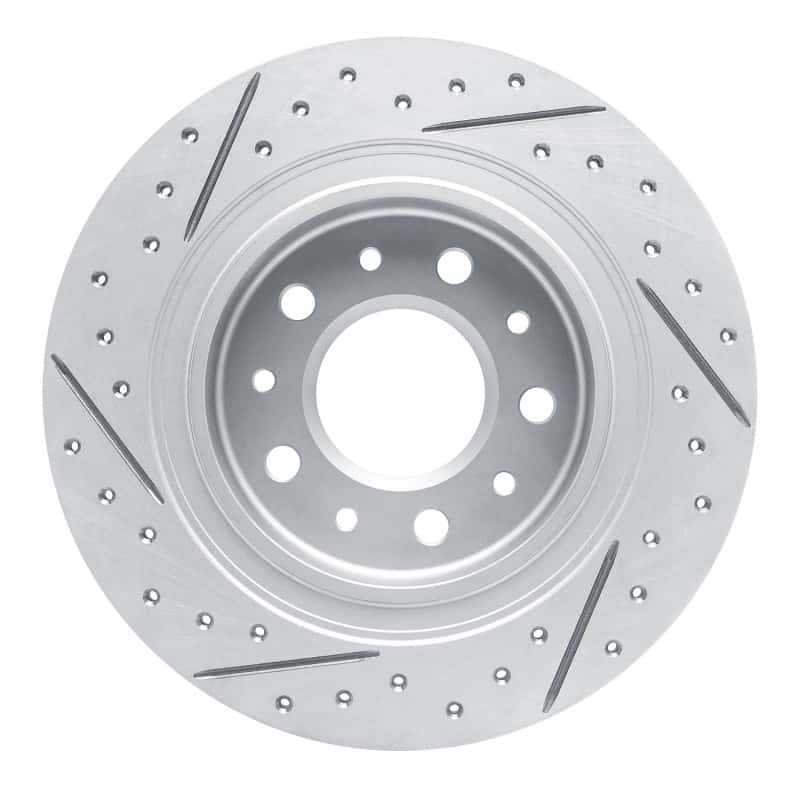 R1 Concepts — R1 16-25 Buick Regal Sportback Rear Right Drilled & Slotted Geo-Carbon Rotor - view 5