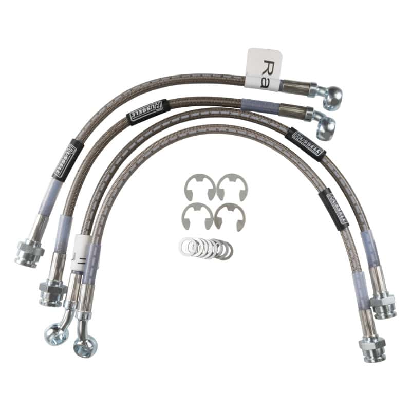 Russell — Russell Performance 03-06 Infiniti G35 Coupe and Sedan (with standard disc brakes) Brake Line Kit
Brake Hose Kit - view 1