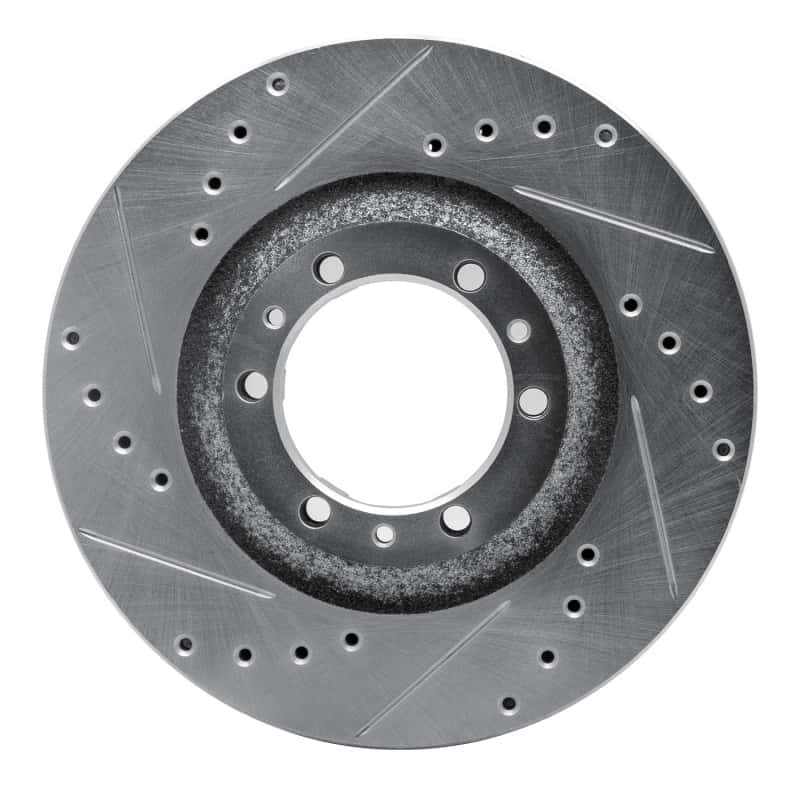 R1 Concepts — R1 92-02 Acura SLX Front Left Drilled & Slotted Silver Brake Rotor
R1 Brake Rotor Drill - view 1