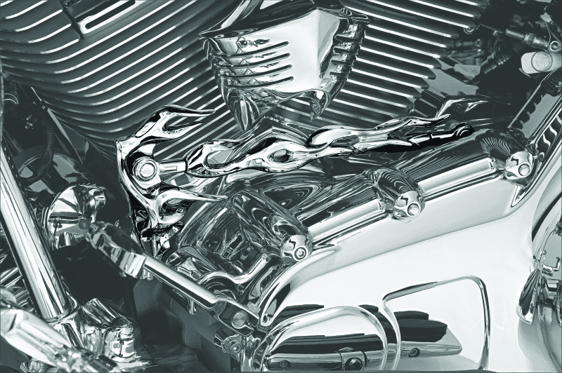 Kuryakyn — Kuryakyn Flame Shift Linkage Chrome - view 2
