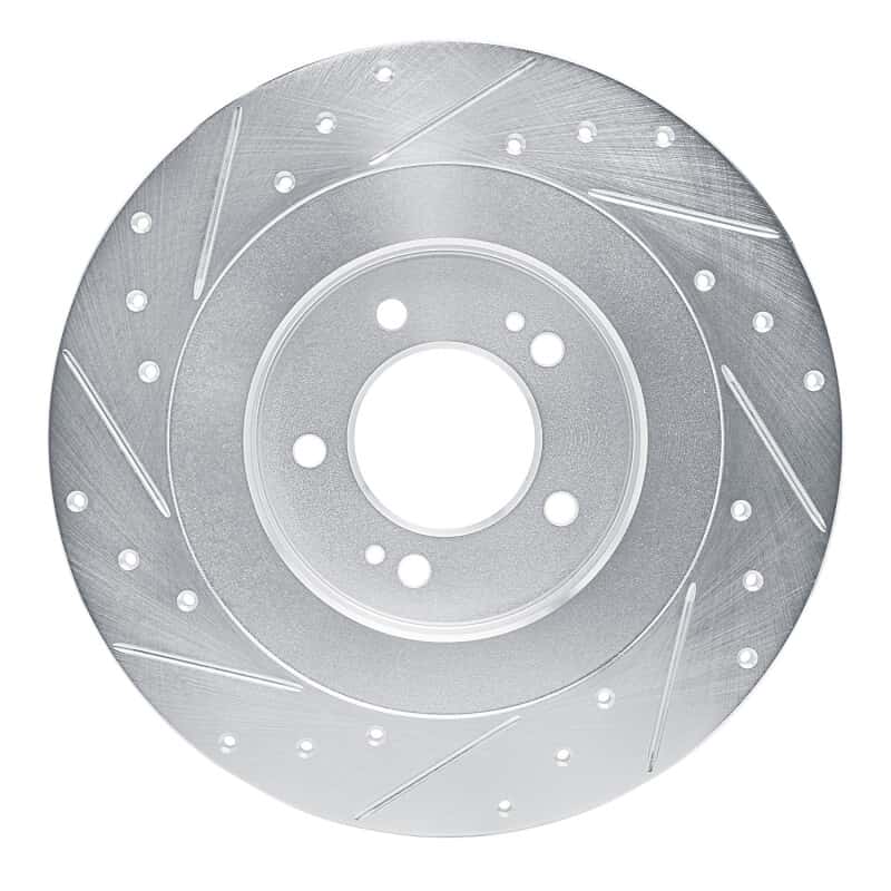 R1 Concepts — R1 21-25 Hyundai SONATA Rear Right Drilled & Slotted Silver Brake Rotor
R1 Brake Rotor Drill - view 5