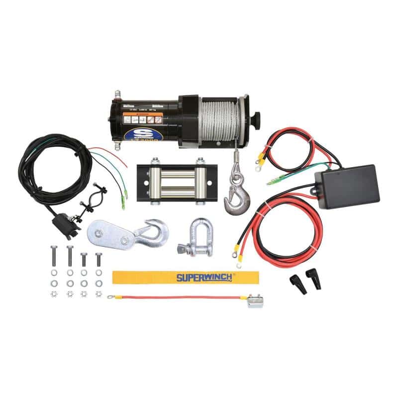 Superwinch — Superwinch 2000 LBS 12V DC 5/32in x 49ft Steel Rope LT2000 Winch
Winch - view 13