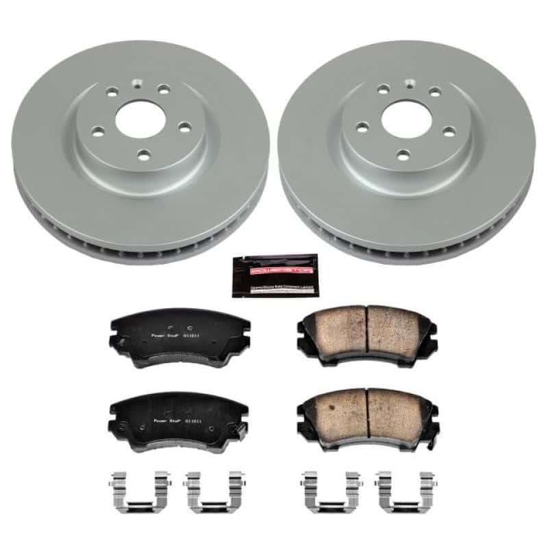 PowerStop — Power Stop 11-17 Chevrolet Caprice Front Z17 Evolution Geomet Coated Brake Kit - view 1
