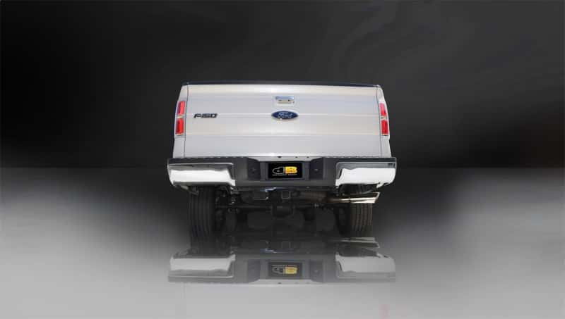 CORSA Performance — Corsa 2011-2014 -13 Ford F-150 EcoBoost 3.5L V6 Polished Sport Cat-Back Exhaust
Exhaust - view 7
