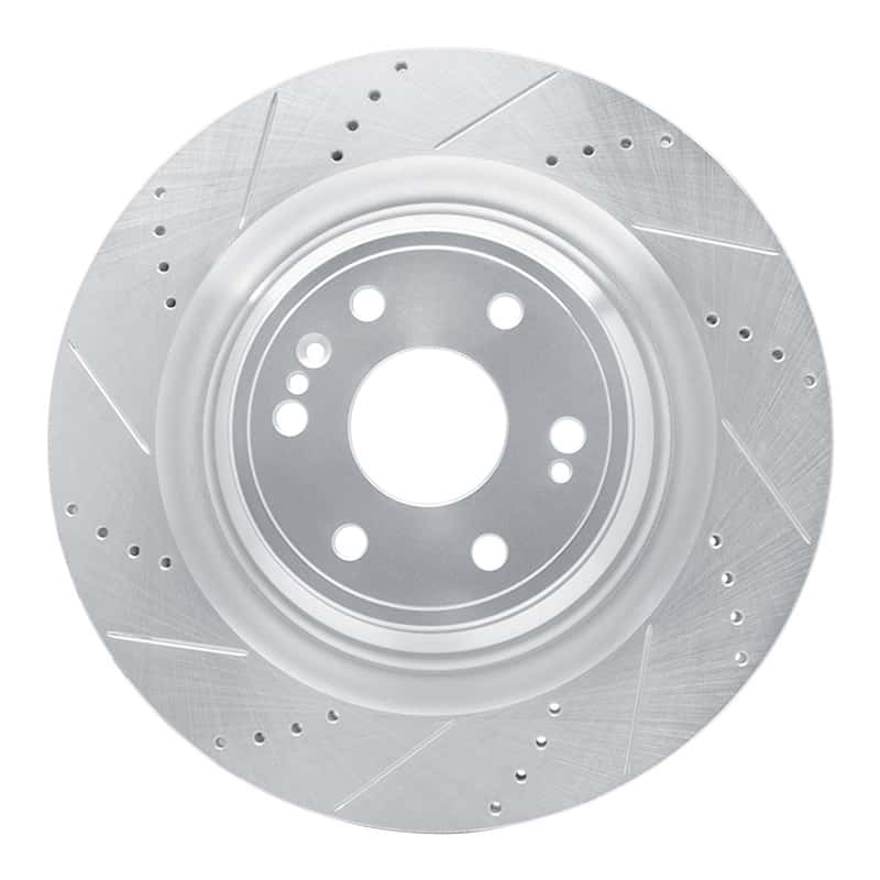 R1 Concepts — R1 14-20 Cadillac Escalade ESV Front Left Drilled & Slotted Silver Brake Rotor
R1 Brake Rotor Drill - view 1