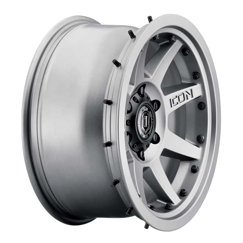 ICON — ICON Rebound Pro 17x8.5 5x5 -6mm Offset 4.5in BS 71.5mm Bore Titanium Wheel
REBOUND PRO WHEEL - view 7