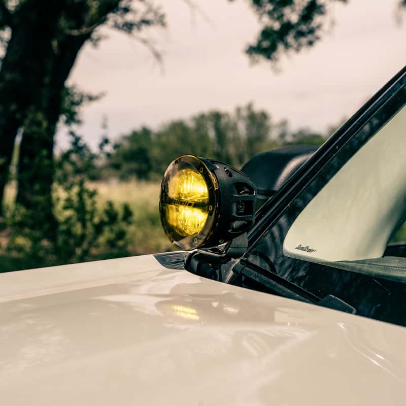 Rigid Industries — Rigid Industries 2021 Ford Bronco A-Pillar Light Mount Kit (Incl. 4In 360-Series Drive)
A-Pillar 360 Kit - view 3