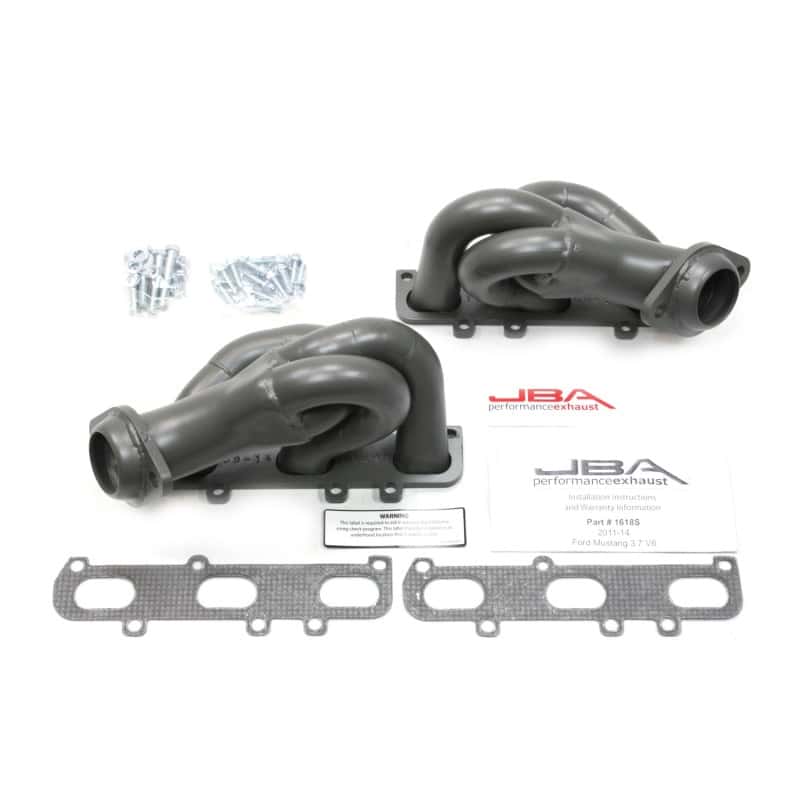 JBA — JBA 11-17 Ford Mustang 3.7L V6 1-5/8in Primary Ti Ctd Cat4Ward Header
Exhaust Header - view 2