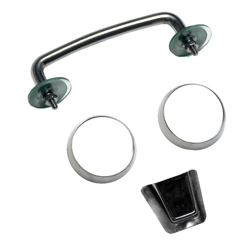 Rugged Ridge — Rugged Ridge 07-12 Jeep Wrangler JK Stainless Steel Windshield Tie Down Kit
OFFROAD_EXTERIOR
WnshldTieDownKt - view 1
