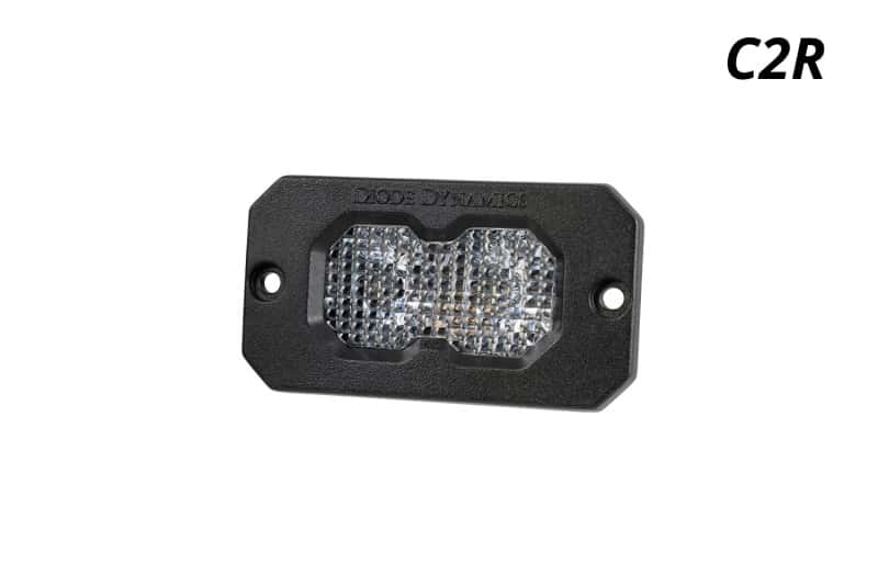 Diode Dynamics — Diode Dynamics C2R White Flood Flush Mount LED Pod (Single) - view 1