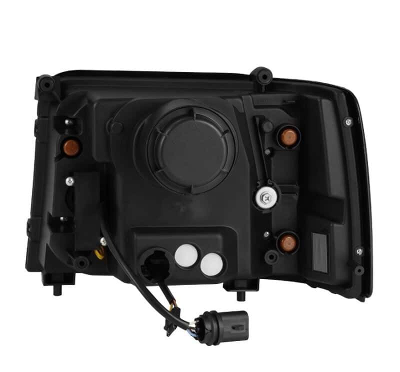 AlphaRex — AlphaRex 92-96 Ford F-Series/Bronco PRO-Series Proj Headlights Alpha-Blk w/Seq. Sig & DRL
Projector Headlights - view 2