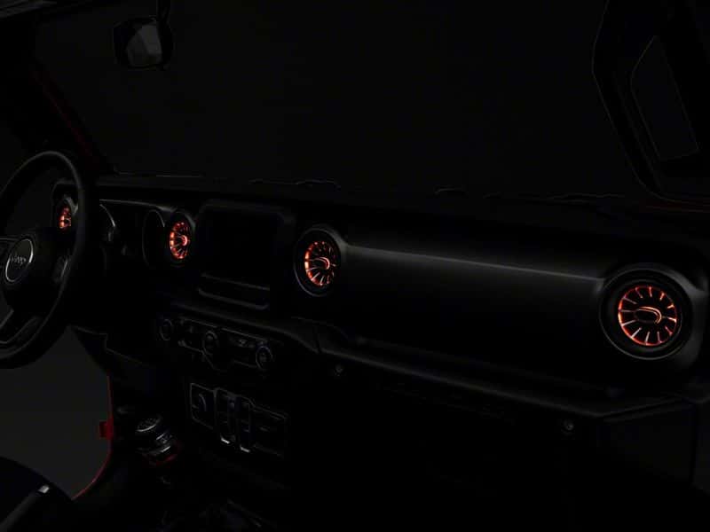 Raxiom — Raxiom 18-23 Jeep Wrangler JL LED Ambient Vent Lighting Kit
Lights - view 9