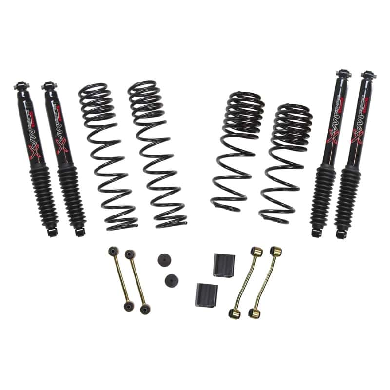 Skyjacker — Skyjacker 2020 Jeep JL 4WD Diesel 2.5in Dual Rate Long Travel Sus Lift Kit w/ Black Max Shocks
2.5 In. Lift Kit - view 1