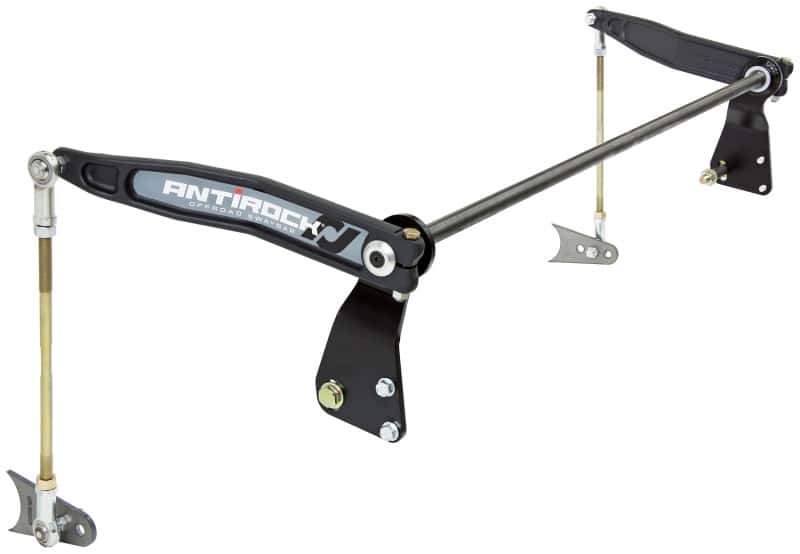 RockJock — RockJock TJ/LJ Antirock Sway Bar Kit Rear Bolt-On Mounts: Weld-On Axle Tab Forged Arms
Sway Bar Assembly - view 1