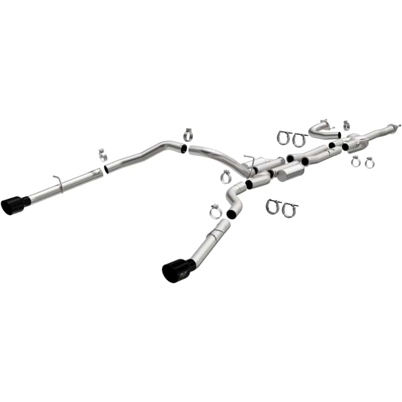 Magnaflow — MagnaFlow 21-24 RAM 1500 TRX SPEQ Series Cat-Back Performance Exhaust System w/ Black Chrome Tips
Cat-Back - view 1