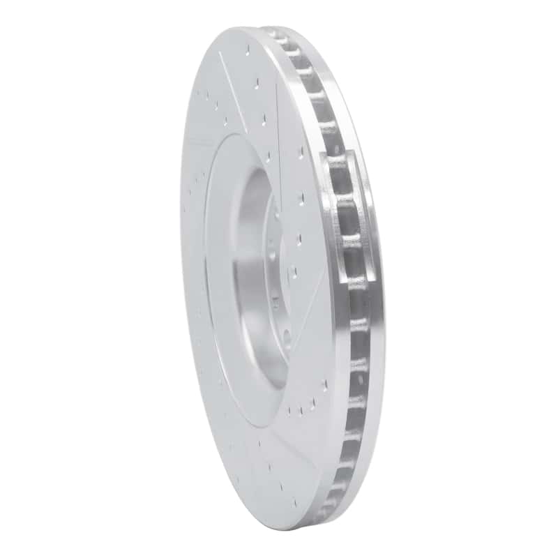 R1 Concepts — R1 98-09 Audi A4 Quattro Front Left Drilled & Slotted Silver Brake Rotor
R1 Brake Rotor Drill - view 4