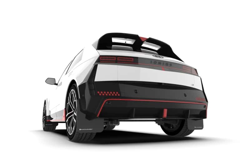 Rally Armor — Rally Armor 25-26 Hyundai Ioniq 5 N Black Mud Flap w/Red Logo
Mud Flap - view 8