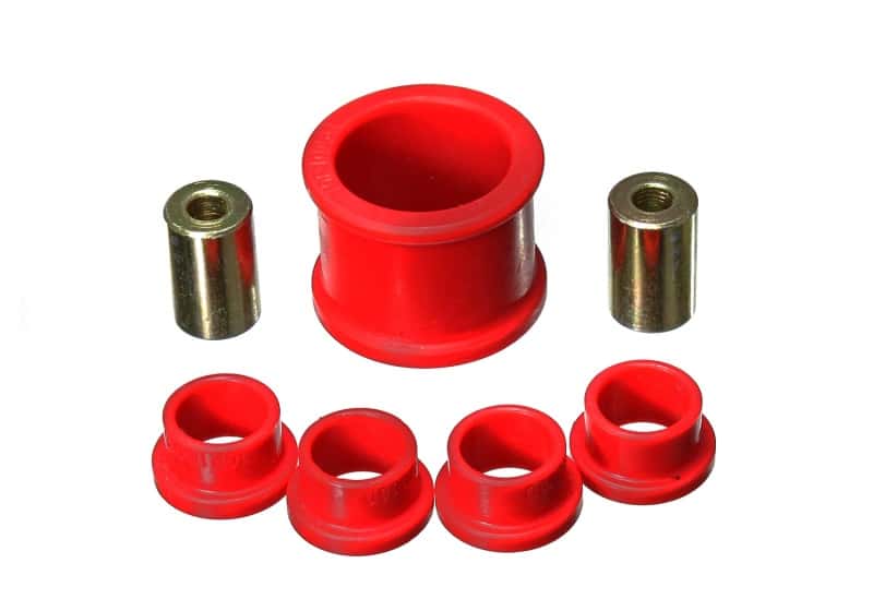 Energy Suspension — Energy Suspension 06-11 Honda Civic Si Red Power Steering Rack Bushing Set
RackAndPinionBshng - view 1