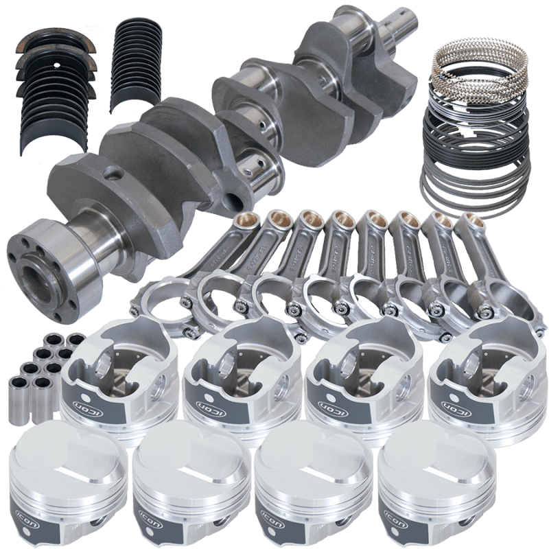 Eagle — Eagle Chevy 454 1Pc 4.000in Crank 6.135in I-Beam Rods 43cc Dome 4.310in Pistons Rotating Assembly
Pro Street Assembly - view 1