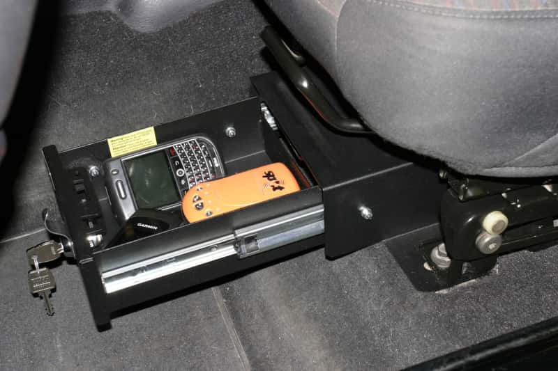 Tuffy Products — Tuffy Jeep Wrangler Underseat Drawer Flip Seat W/ Keyed Lock
Underseat Drawer - view 2
