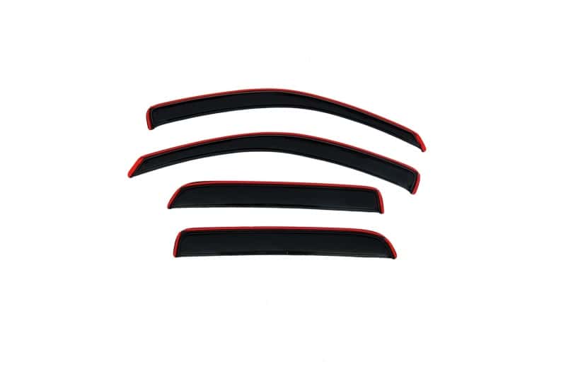 AVS — AVS 05-11 Dodge Dakota Quad Cab Ventvisor In-Channel Front & Rear Window Deflectors 4pc - Smoke
IN-CHANNEL VENTVISOR
Side Window Vent - view 1