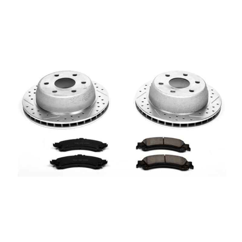 PowerStop — Power Stop 02-06 Cadillac Escalade Rear Z23 Evolution Sport Brake Kit - view 1