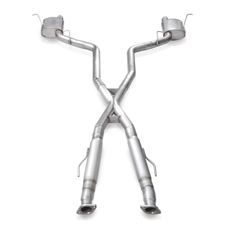 Stainless Works — Stainless Works 11-20 Jeep Grand Cherokee 5.7L 3in Legend Catback Exhaust w/X-Pipe (Uses OEM Tips)
Exhaust System - view 3