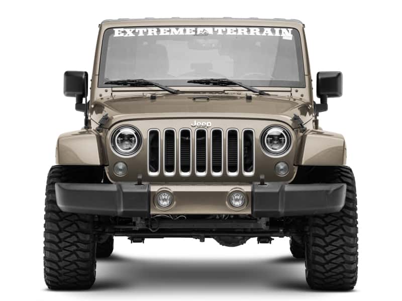 Raxiom — Raxiom 97-18 Jeep Wrangler TJ/JK Axial 7-Inch LED Headlights w/RGB Halo- Blk Hsng (Clear Lens)
Headlights - view 11