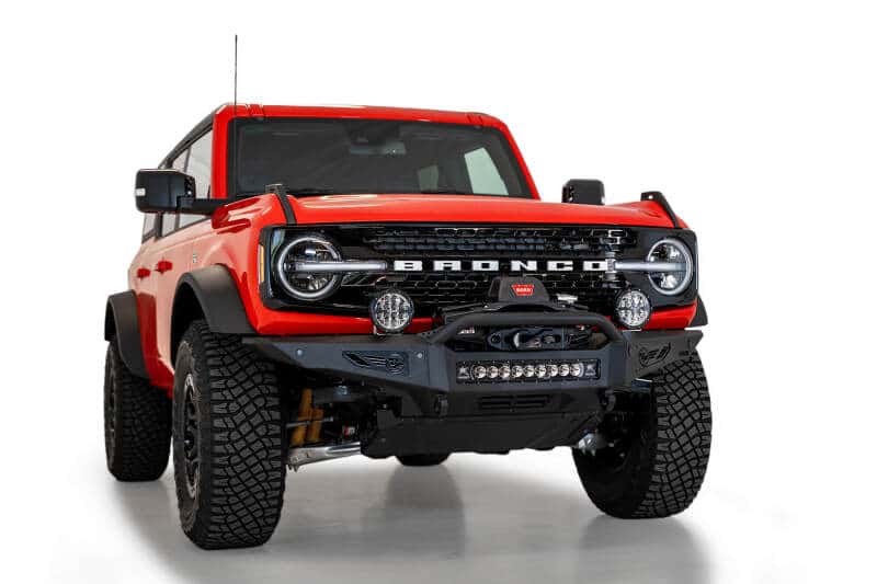 Addictive Desert Designs — Addictive Desert Designs 2021+ Ford Bronco Rock Fighter Front Bumper - Hammer Black
Bumper- Front
Bumpers - view 19