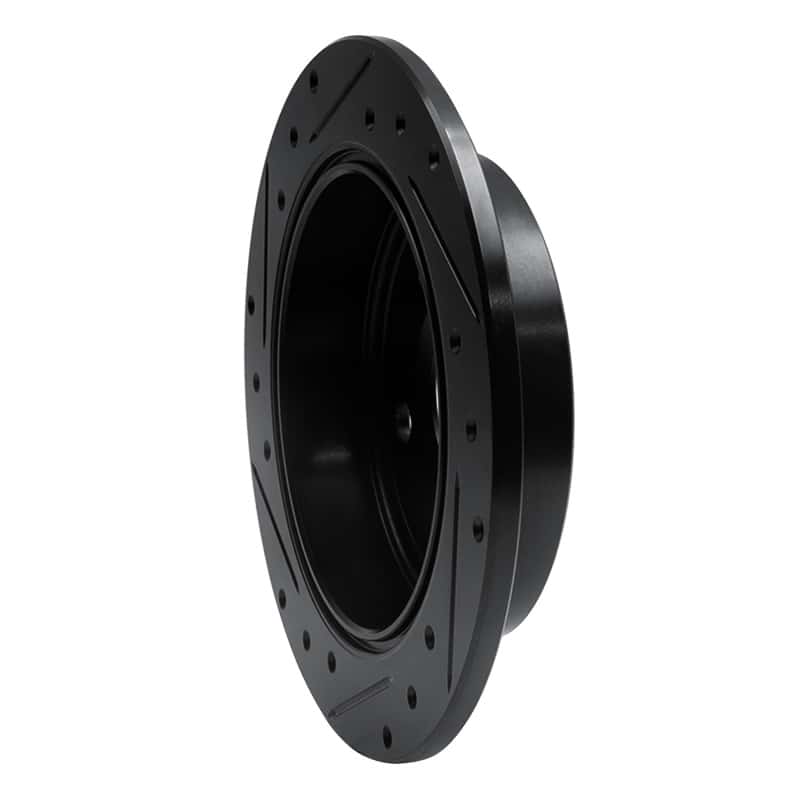 R1 Concepts — R1 97-05 Buick Century Rear Right Drilled & Slotted Black Brake Rotor
R1 Brake Rotor Drill - view 4