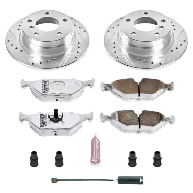 PowerStop — Power Stop 92-98 BMW 318i Rear Z26 Street Warrior Brake Kit - view 1