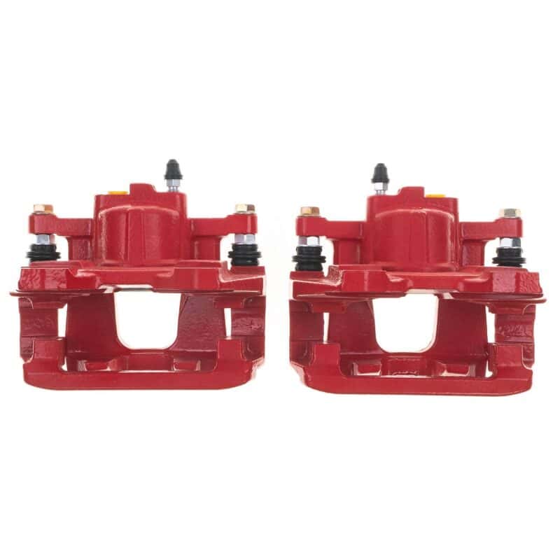PowerStop — Power Stop 07-18 Jeep Wrangler JK Rear Red Caliper Pair w/Bracket
Caliper Set - view 5