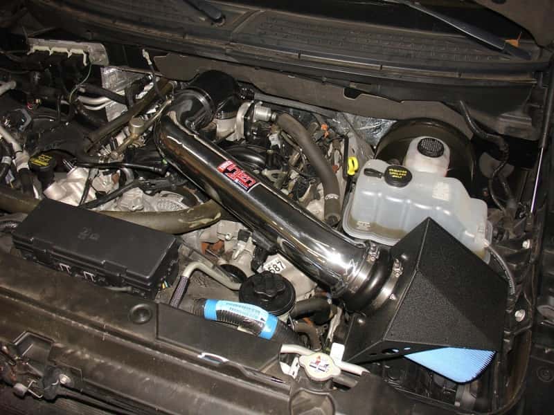 Injen — Injen 09-10 Ford F-150 V8 5.4L Wrinkle Black Power-Flow Air Intake System
Short Ram Intake
Air Intake Kit - view 4