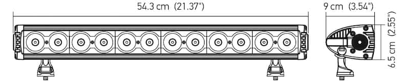 Hella — Hella Value Fit Design 12in LED Light Bar - Combo Beam
Light Bar - view 19