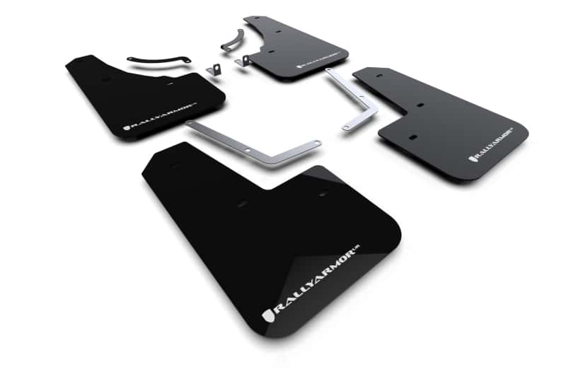 Rally Armor — Rally Armor 23-25 Mazda CX-50 (Will Not Fit CX-5) Black UR Mud Flap W/White Logo
Mud Flap - view 1