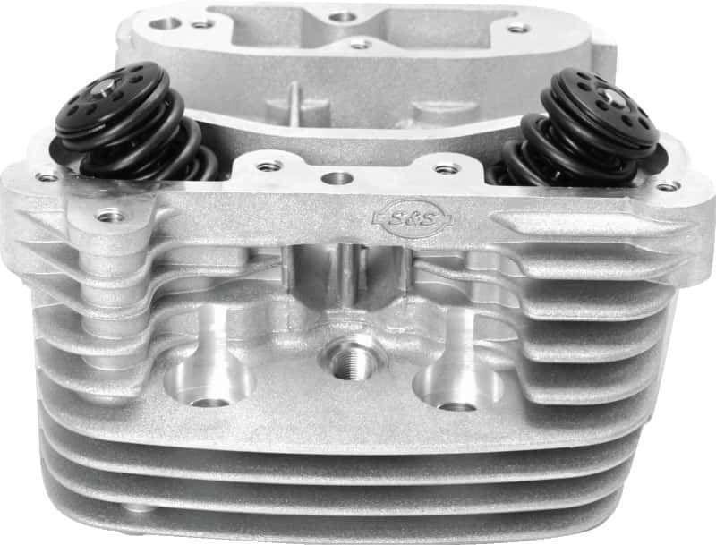 S&S Cycle — S&S Cycle 84-99 BT Performance Replacement Low Compression 82cc Cylinder Heads - Natural - view 1
