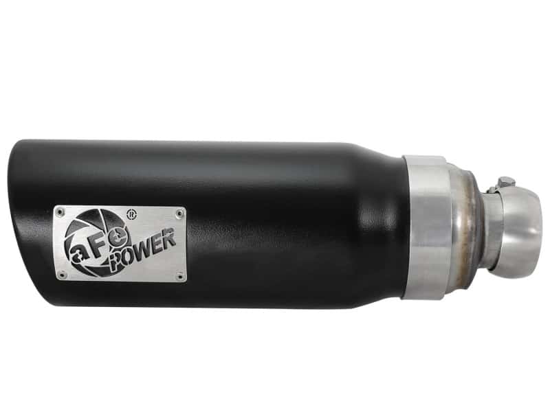 aFe — aFe Power 09-15 Dodge Ram 3.0L/5.7L Black Exhaust Tip Upgrade
Exhaust Tip Black - view 4