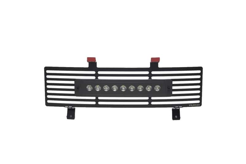 Putco — Putco 11-16 Ford SuperDuty - SS Black Bar Design w/ 10in Luminix Light Bar Bumper Grille Inserts
BmprValanceGrilleIns - view 1