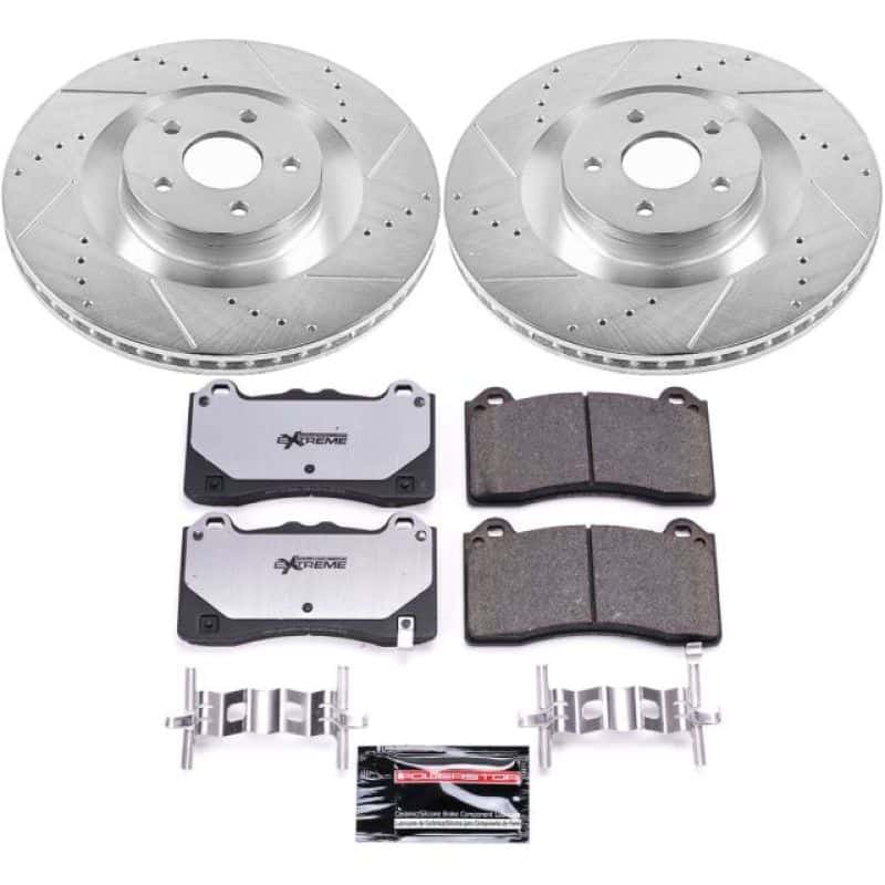 PowerStop — Power Stop 16-18 Ford Focus Front Z26 Street Warrior Brake Kit - view 1