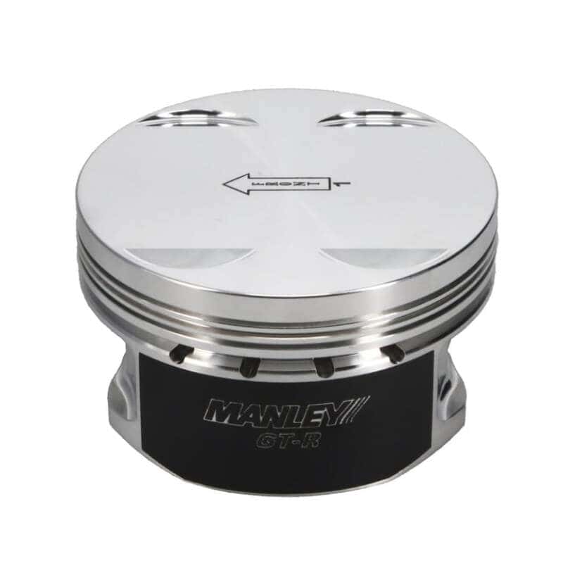 Manley Performance — Manley Nissan GT-R 3.8L VR38DETT 94.4mm Stroker 95.5mm Bore Grade 3 -1.5cc Piston w/Ring (Single)
Piston - view 5
