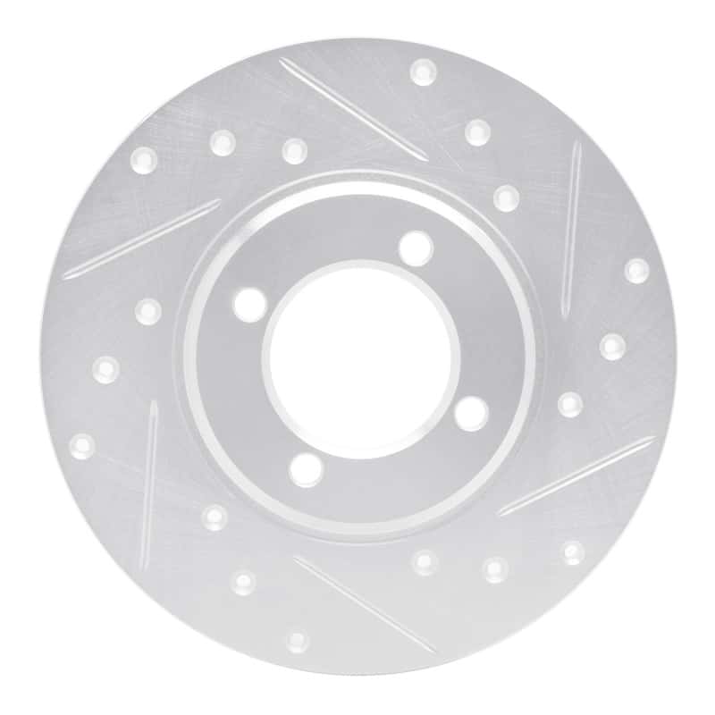 R1 Concepts — R1 70-79 Toyota Celica Front Right Drilled & Slotted Silver Brake Rotor
R1 Brake Rotor Drill - view 1