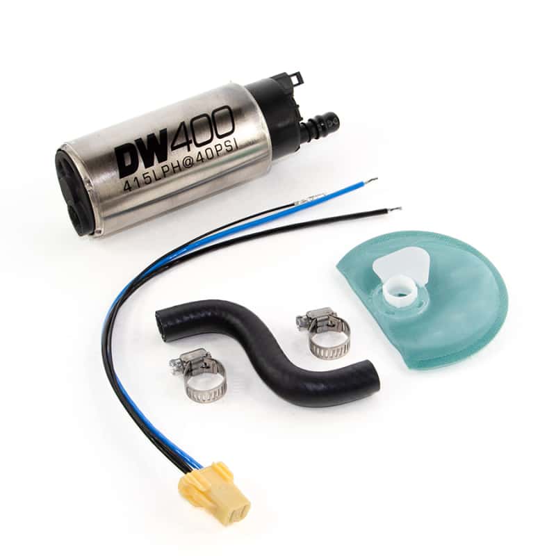 DeatschWerks — DeatschWerks 415LPH DW400 In-Tank Fuel Pump w/ 9-1044 Install Kit 85-97 Ford Mustang Cobra - view 1
