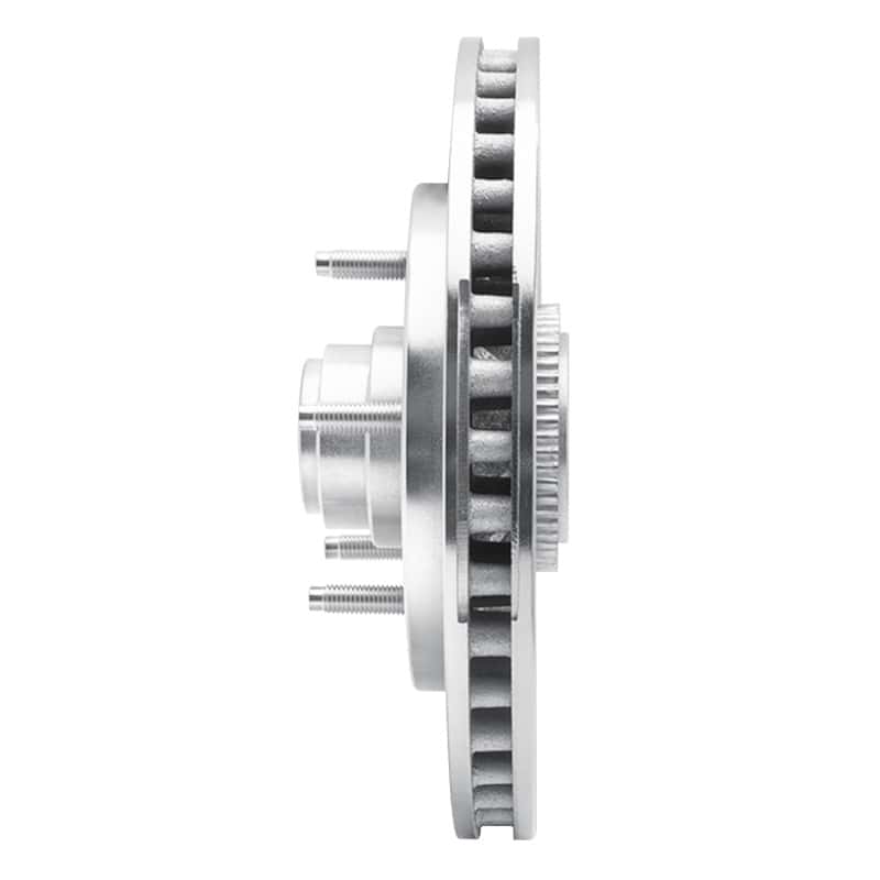 R1 Concepts — R1 97-00 Ford Expedition Front Left Drilled & Slotted Silver Brake Rotor
R1 Brake Rotor Drill - view 3