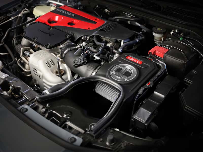 aFe — aFe 23-24 Honda Civic Type R Takeda Momentum Cold Air Intake System w/ Pro DRY S Filter
Takeda Intake System - view 8