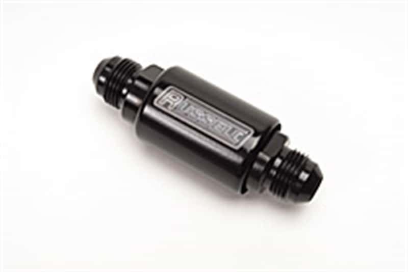 Russell — Russell Performance Black Anodized (3-1/4in Length 1-1/4in dia. -8 male inlet/outlet) - view 4