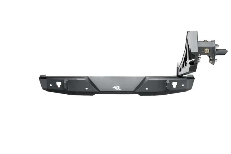 Rugged Ridge — Rugged Ridge 18-22 Jeep Wrangler (JL) Rubicon/Spt 2dr HD Rear Bumper w/Swing Out Tire Carrier - Blk
OFFROAD_BUMPERS
Bumper- Rear - view 4