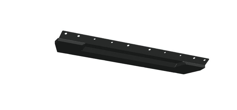 Road Armor — Road Armor 18-20 Jeep Wrangler JL SPARTAN Bolt-On Front Bumper Skid Plate Guard - Tex Blk - view 2