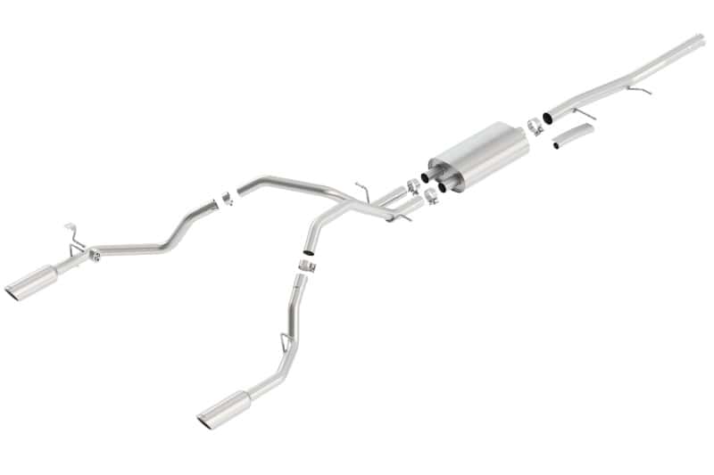 Borla — Borla 09-11 Chevrolet Silverado / 09-11 GMC Sierra S-Type SS Catback Exhaust
Cat-Back System
ExhstSysKt - view 3