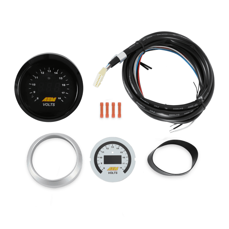AEM — AEM 52mm Voltmeter Digital Gauge
Classic Digital Volt
Digital Gauge - view 5