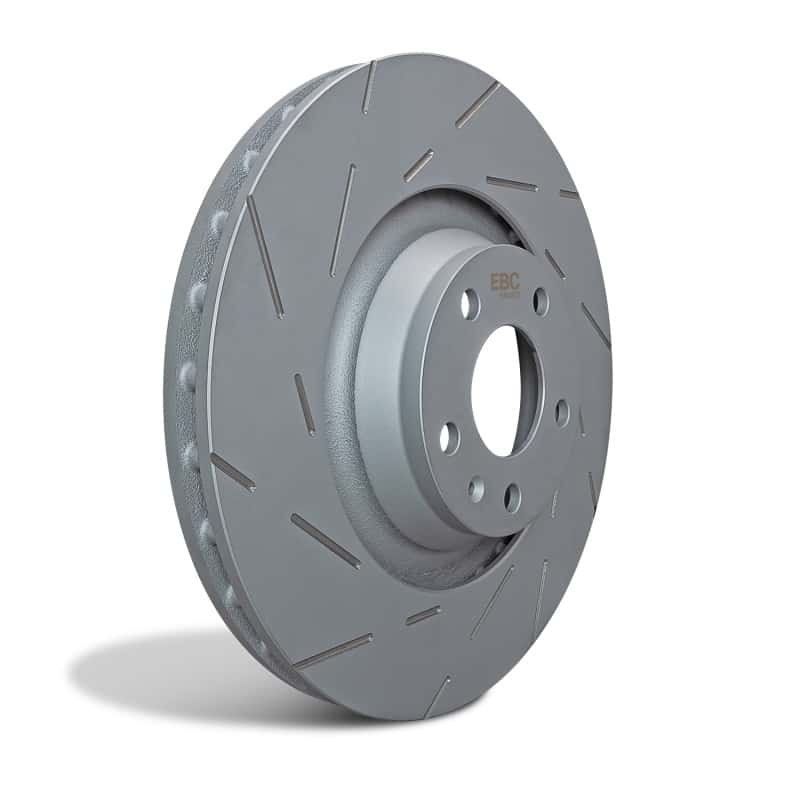EBC — EBC 15+ Chrysler 200 2.4 USR Slotted Front Rotors
Disc Brake Rotor Set - view 4